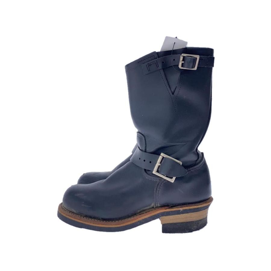 靴 REDWING / 2268 engineer boots Worn 3X EUC Red Wing 2268 Engineer Boots Black Chrome