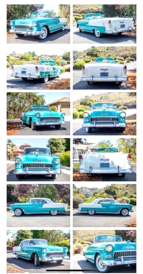 1955 Chevrolet Bel Air/150/210 Original car, matching numbers, Low Miles1 - Image 4 of 4