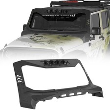 Wrangler JK Windshield Frame Cover Front Vicowl Roof Sun Visor Cowl Body Armor