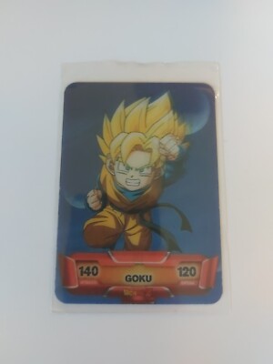 Goku N 13 Dragon Ball Z Super 3D special edition Lamincards - Edibas 2013