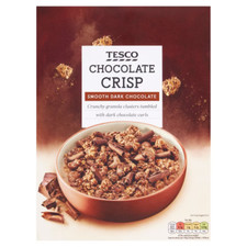 Tesco Chocolate Crisp Cereal 500G x 2