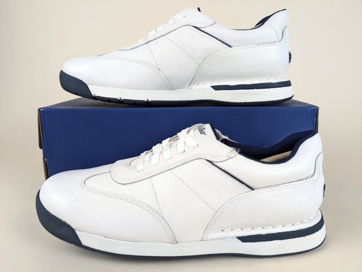 NWT ROCKPORT Mens White 7200 Plus Prowalker Leather Walking  display picture 1