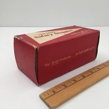 VINTAGE AMERICAN OPTICAL SURE-GUARD SAFETY GLASSES GOGGLES ---  Empty box only
