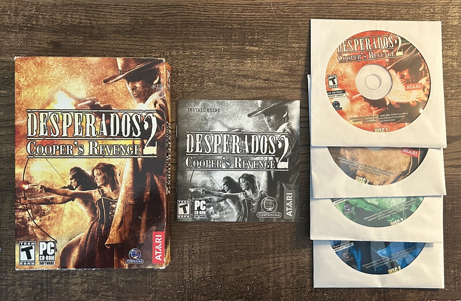 Desperados 2: Cooper's Revenge PC, 2006 CD ROM Game Complete with Box ...