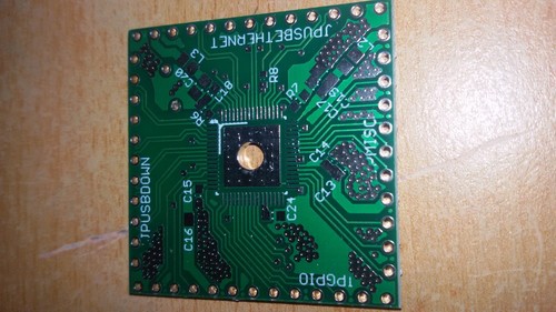 LAN951X Adapterboard/Basisplatine inkl. Komponenten (OHNE LAN951X) - Bild 8 von 12