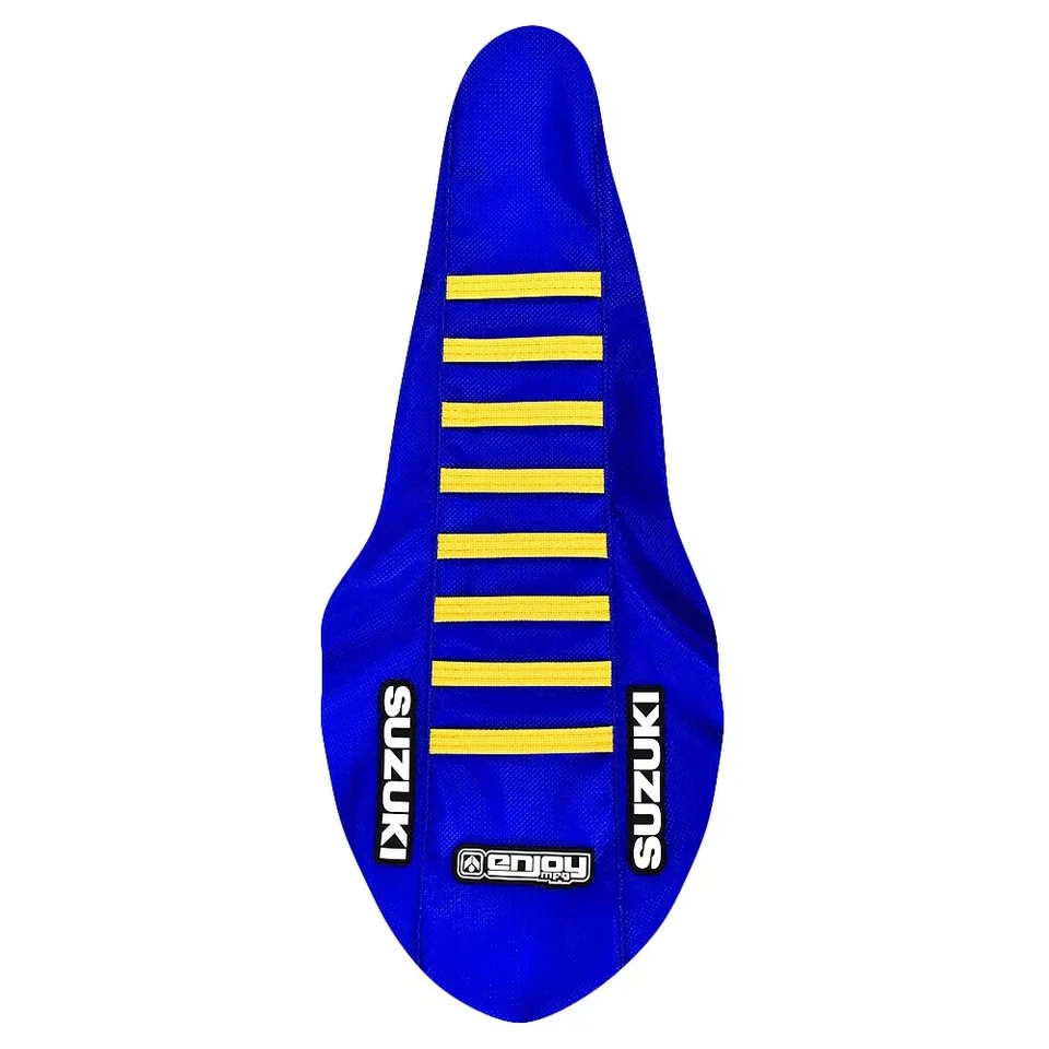 Suzuki RM 125 RM 250 1999-2000 pinza cubierta de asiento pinza azul/costillas en los ojos logotipo #74 Foto 4 de 4