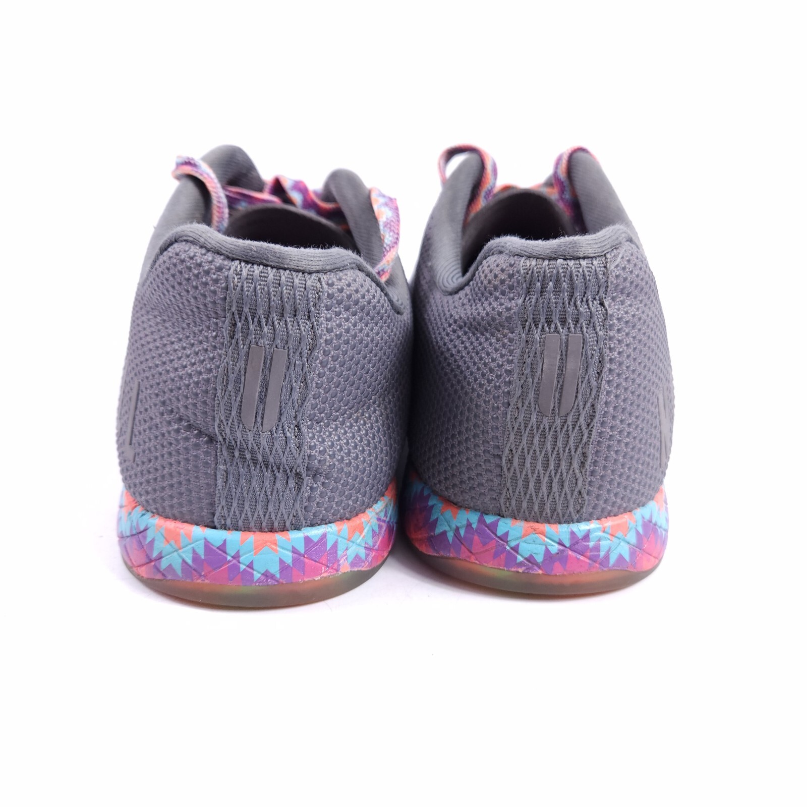 Nobull Gray PatchWork Rainbow SuperFabric Trainer… - image 5