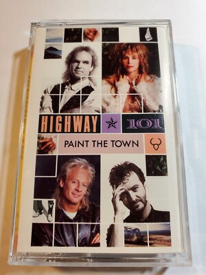 Highway 101 Paint The Town Cassette Tape VG+ CS19