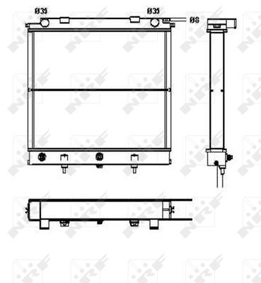 Nrf 52129 KüHler, MotorküHlung For Land Rover-image