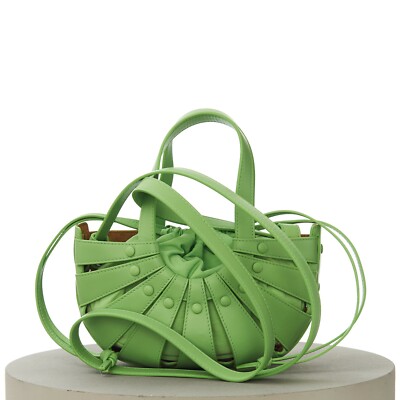 ラージサイズ【BOTTEGA VENETA】The Shell  トートバッグ Bottega Veneta Perforated Leather THE SHELL Tote Bag women