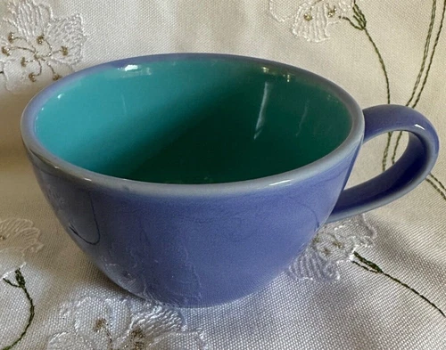 Lindt-Stymeist Colorways cup periwinkle blue with teal inside