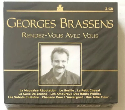 Georges Brassens 2CD Mauvaise Reputation Chanson Pour L Auvergnat Le Gorille-New