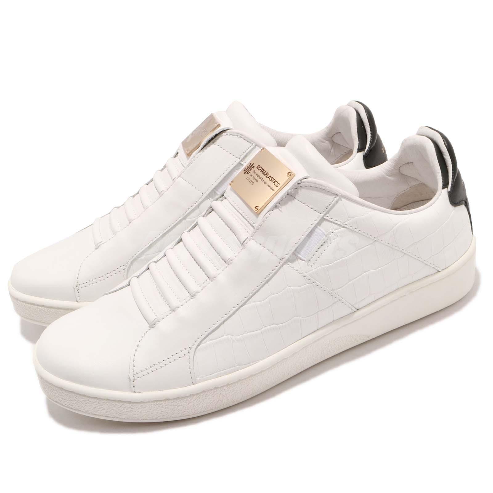 Royal Elastics Icon 1806 Silver White Black Men Slip On Casual Shoes 02583-089 Royal Elastics Icon 1806 Silver White Black Men Slip On Casual Shoes 02583-089