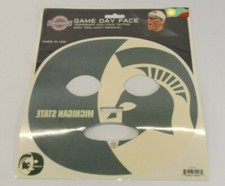 Get 5 Full Face Tattoos, Michigan State, Game Day Face
