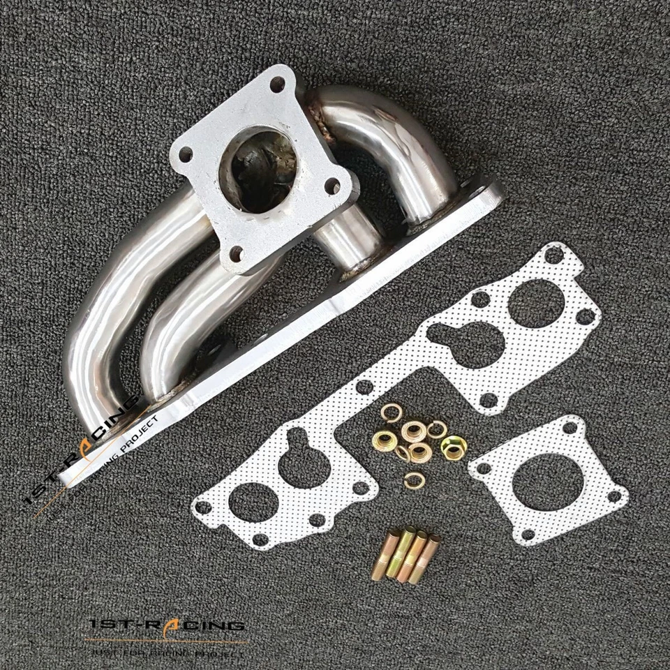 Colector de escape turbo para camioneta Toyota 4Runner 86-87 motor 2,4 L 2L-T 22R-TE Foto 3 de 4