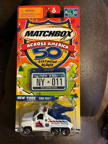 Coches de 50 cumpleaños Mattel Matchbox Across America Hawaii UT NY AK VT RI GA Pick - Imagen 35 de 61
