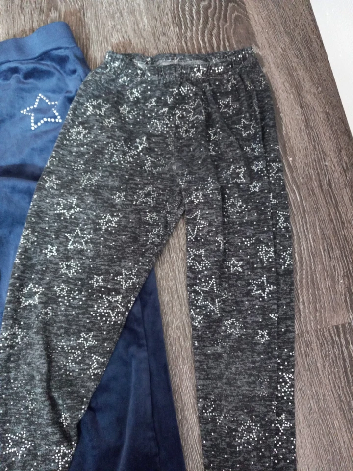 Conjunto de 2 pantalones niñas talla 7/8 Foto 3 de 4