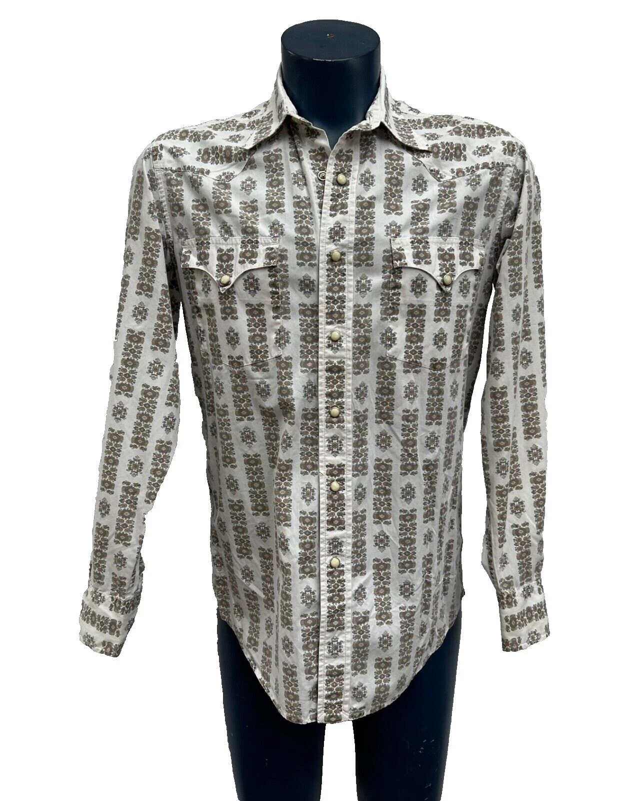 Camisas para hombre Lucky Brand florales occidentales informales abotonadas