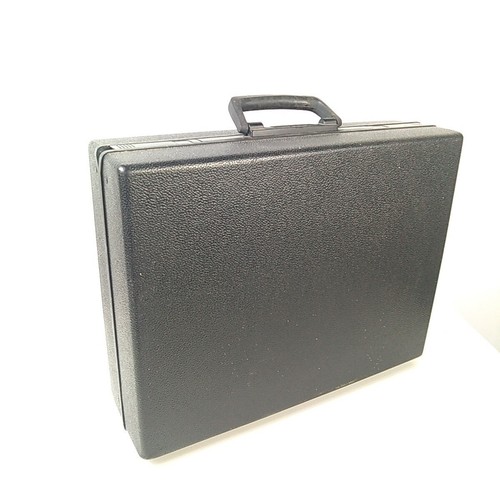 Samsonite Hard Case Combination Briefcase Black Retro eBay