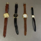 Vintage Gold Tone Watch Lot Of 4: Dufonte Lucien Piccard, Guess, Timex, Cherokee