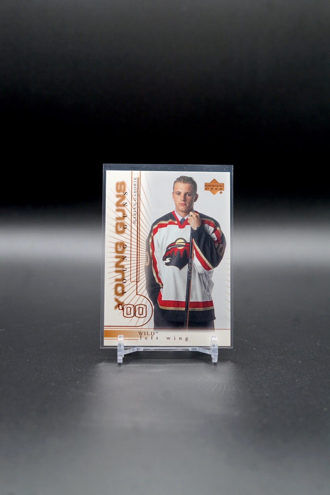 2000-01 Upper Deck Young Guns Rookie Card Marian Gaborik #229 RC