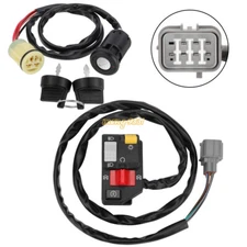 Handlebar Switch & Ignition Key Switch for Honda Rancher 350 TRX350TM/FM 2000-05