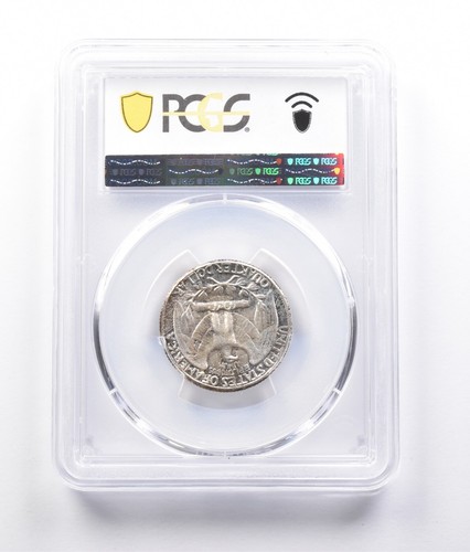 1964 Washington Quarter MS63 PCGS Beautifully Toned *7271 - Picture 2 of 3