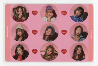 Twice Group Photocard | What is love? POB (A) | eBay