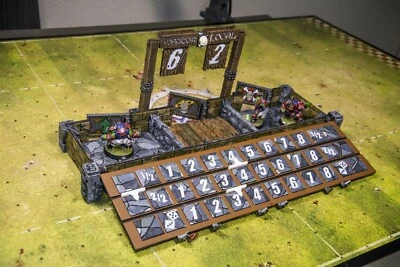 Fantasy Football Dugout 3D printed terrain 28mm Bloodgoutbowl U25 Studio