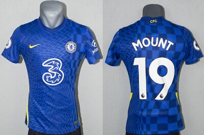 Chelsea Mount Jersey 2021/2022 Home Football Soccer Shirt