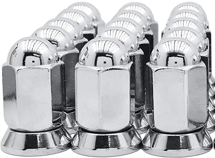 16 Alcoa 9/1618 Chrome Dually Lug Nuts For 19942011 Dodge Ram 2500