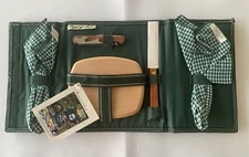 Wine & Cheese PICNIC AT ASCOT Kit NEW Portable Foldover Set GIFT Outdoor Summer