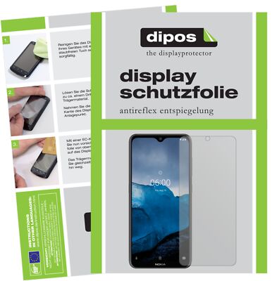 Dipos I Pellicola Protettiva Antiriflesso Per Nokia 2.4 - Opaca, Anti-Impronte, Made In Germany - 2