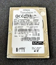 HTS548040M9AT00 Hitachi Travelstar 40GB 5.4K 8MB 2.5" ATA/IDE Laptop Hard Drive
