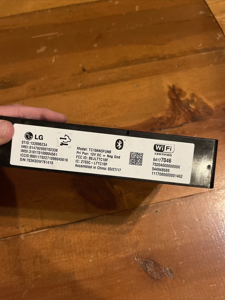 2018-2019 CHEVROLET CORVETTE Communication Control Module Center Cowl   - Image 3 of 4