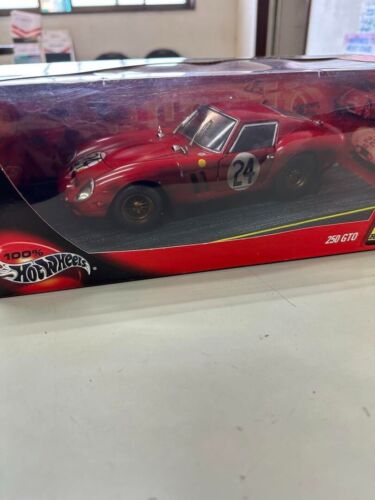1/18 Hot Wheels Ferrari 250 GTO #24 Red w/ Box From Japan Model Car Minicar - Picture 5 of 5
