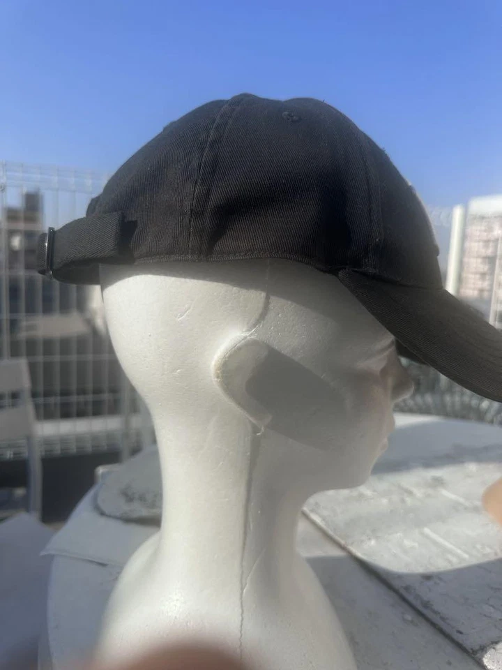 GUCCI New York Yankees Baseball Cap Butterfly Hat Cotton Black Adjustable Japan - Bild 4 von 4