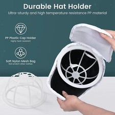 Hat Washer 2 in 1 Detachable Baseball Cap Cleaner for Flat And Curved Hats