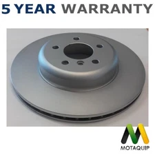 Motaquip Rear 1x Brake Disc Fits BMW 5 Series 6 7 34216775289