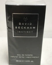 David Beckham Instinct for Men EDT .8Fl Oz remain of 1 Fl OZ new in box