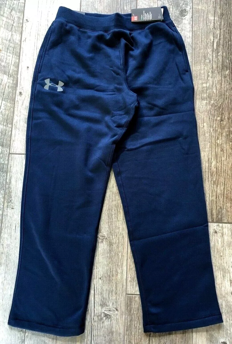 New Under Armour Fitted Navy Sweatpant Coldgear 1248351 Sizes S
