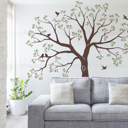 Treppe Stammbaum Wandtattoo - Baum Wandtattoo - Bild 2 von 14
