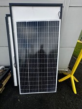 395w Solar Panel damaged working shed garage off grid lighting LED PV Workshop