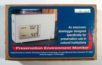 Preservation Environment Monitor PEM Datalogger from Image Performance Institute
