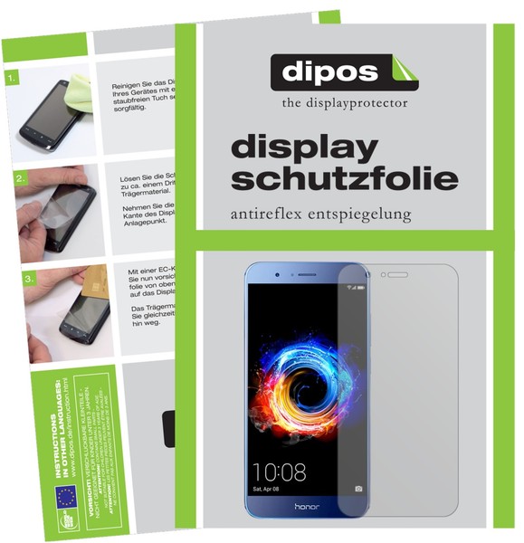 6X Schutzfolie FüR Huawei Honor 8 Pro Matt Displayschutzfolie Folie Dipos-image