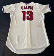 Freddy Galvis 2016 Game Used Philadelphia Phillies Home Jersey MLB Authenticated