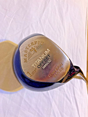 Masterfit Titanium 385cc Driver Golf Club Low Spin Series