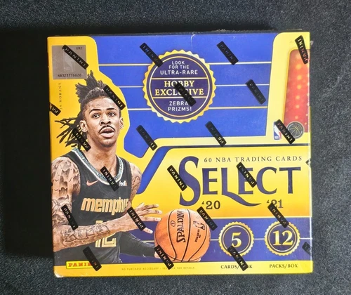 2021-22 Panini Select NBA Basketball HOBBY BOX factory sealed