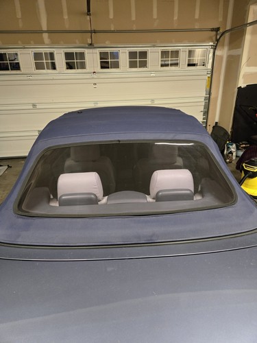 CLEAR E36 BMW CONVERTIBLE REAR WINDOW(93-99 3 Series), 318, 323, 325, 328, M3 - Bild 6 von 6