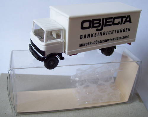 MICRO WIKING HO 1/87 CAMION MB MERCEDES LP 809 OBJECTA IN BOX #434 - Photo 1/1